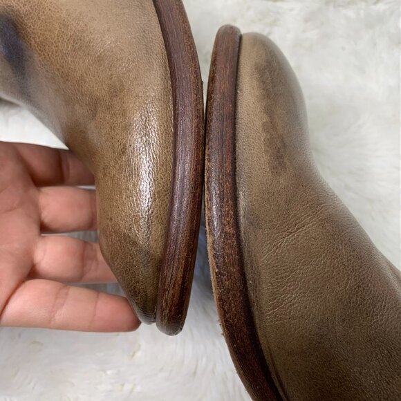 Frye 77032 Women's Light Brown Leather Carson Shortie Boots Size 6 1/2 - Picture 9 of 16